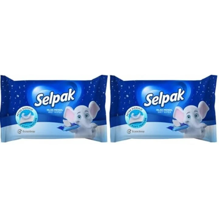 Klasik Islak Cep Mendili 3lü