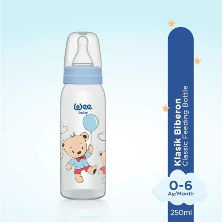 Klasik PP Biberon 250 ml - MAVİ