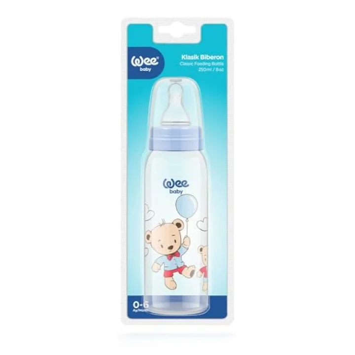 Klasik PP Biberon 250 ml - MAVİ
