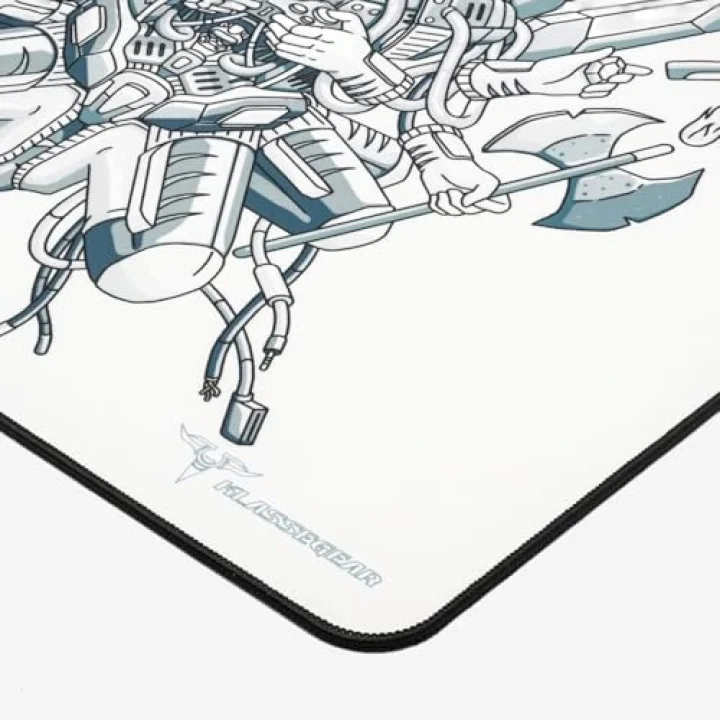 Klasse Blitz Speed Series 480x400x4 mm E-Sports Gaming Oyuncu Mouse Pad (G-Bear White)