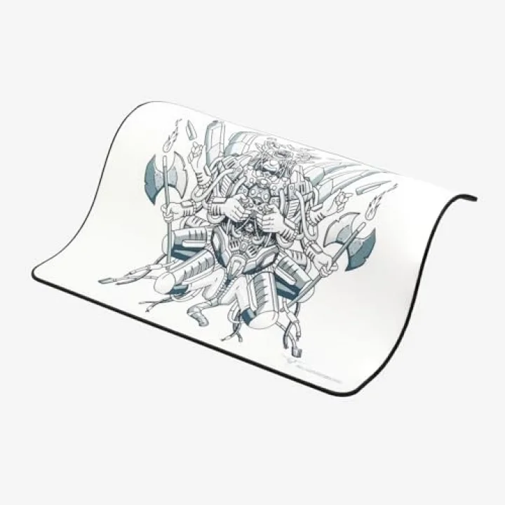 Klasse Blitz Speed Series 480x400x4 mm E-Sports Gaming Oyuncu Mouse Pad (G-Bear White)