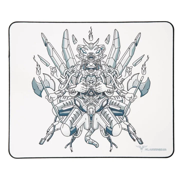 Klasse Blitz Speed Series 480x400x4 mm E-Sports Gaming Oyuncu Mouse Pad (G-Bear White)