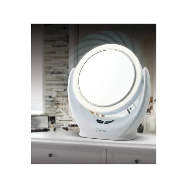 KLM-9870 Fanlı, Ayarlanabilir Led Işıklı Makyaj Aynası