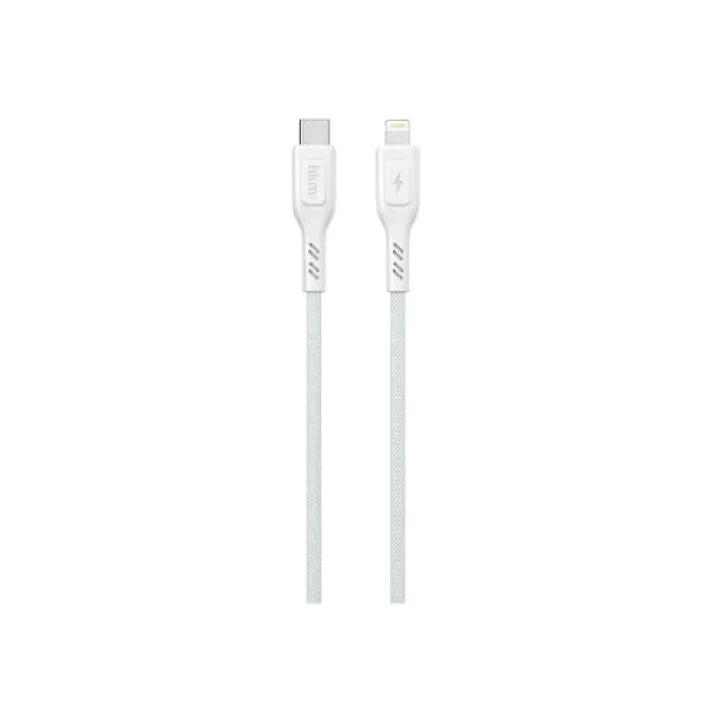 KNIT 30W Hızlı Şarj Destekli, Type-C to Lightning Şarj ve Data Aktarım Kablosu, 1 metre, Beyaz