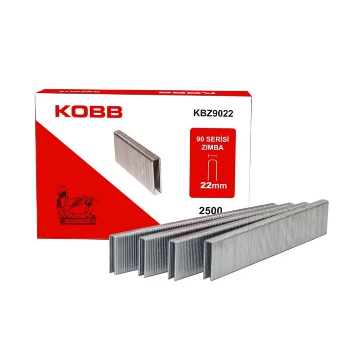 Mey İthalat® Kobb KBZ9022 22 mm 2500 Adet U Zımba Teli