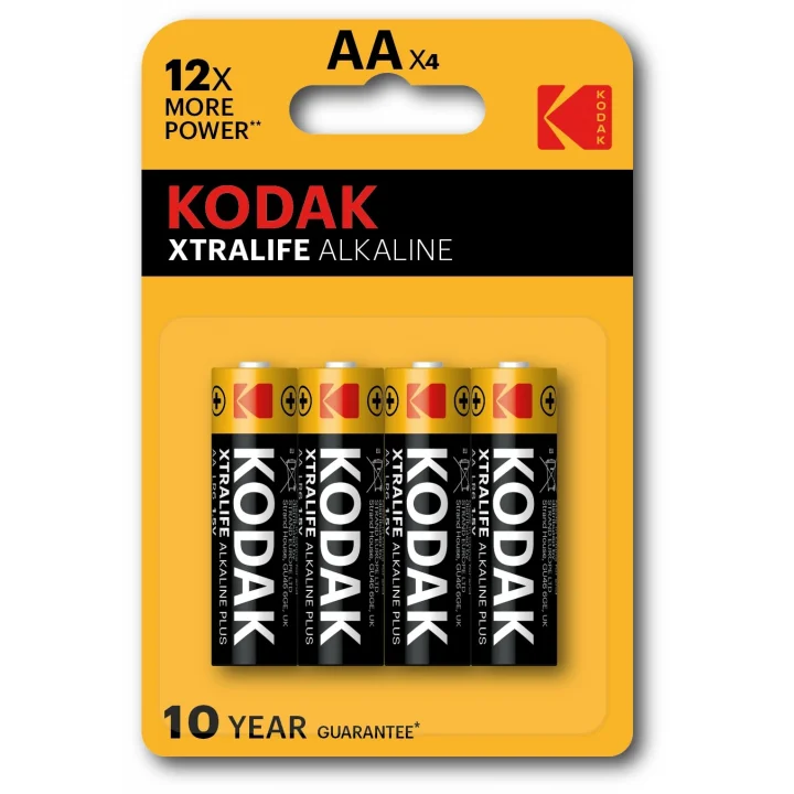 Kodak 30414112 Alkalin Pil, Siyah