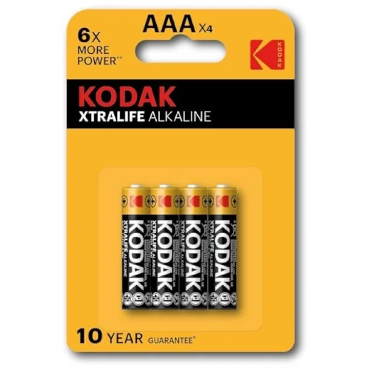 Kodak 30414129 Alkalin Pil, Siyah
