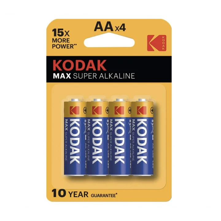 Kodak 4 Adet Max Super Alkalin Kalem Pil - 30952867