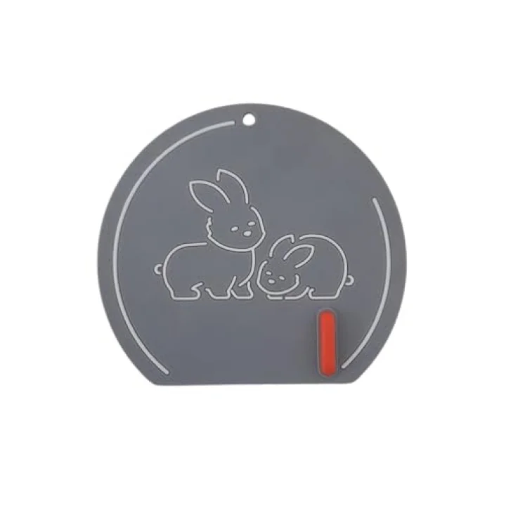 Kokulu Banyo Mutfak Lavabo Silikon Gider Kapatıcı Mat Kapak Gider Koku Önleyici Gider Kapatıcı Gri Elastik Gider Gri