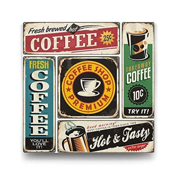 Kolaj Coffee Tablosu - 60x60cm