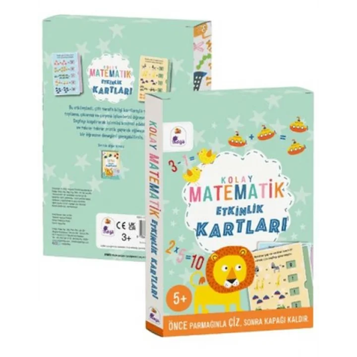 Kolay Matematik Etkinlik Kartları