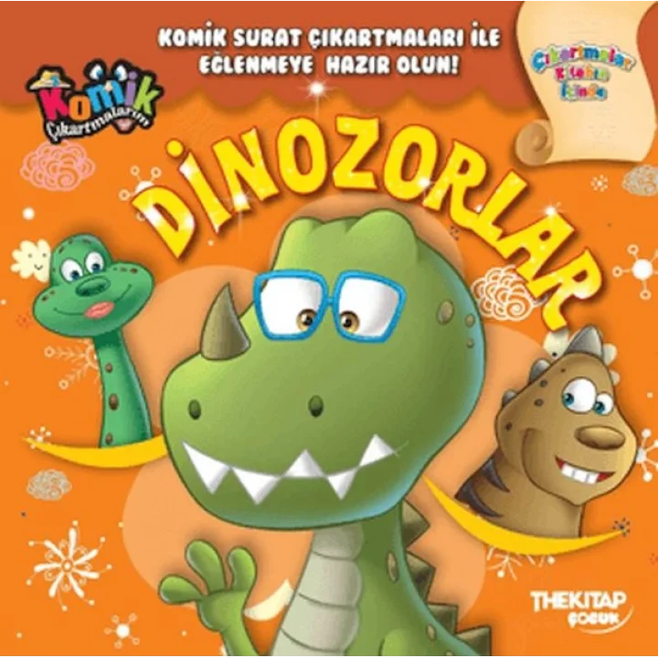 Komik Çıkartmalarım - Dinozorlar