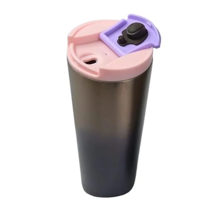Komple 304 L Çelik Pembe 6 oz 473 ml Kahve Termos Mug cin227pm