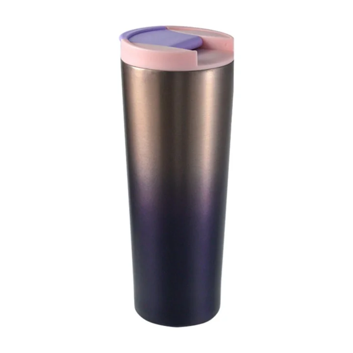 Komple 304 L Çelik Pembe 6 oz 473 ml Kahve Termos Mug cin227pm