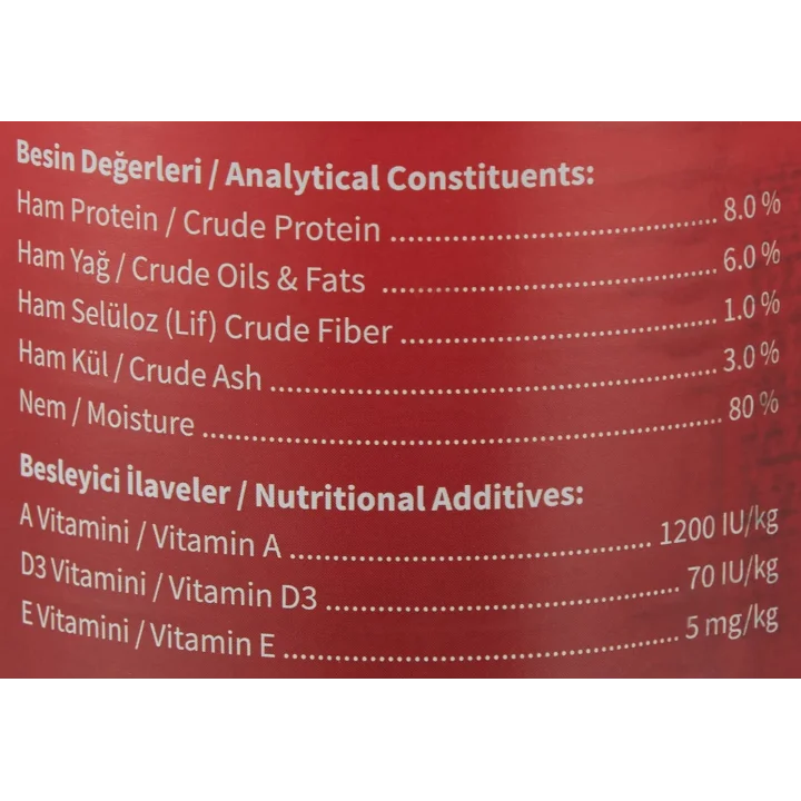 Konserve Kedi Maması Sığır Etli 400Gr