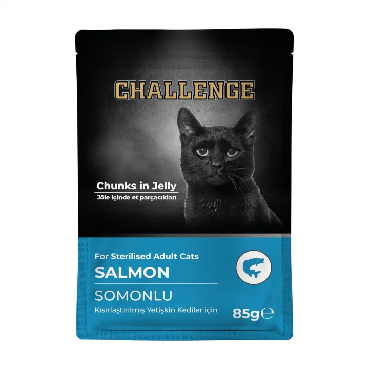 Konserve Kedi Pouch Somon Kısır 85 gr