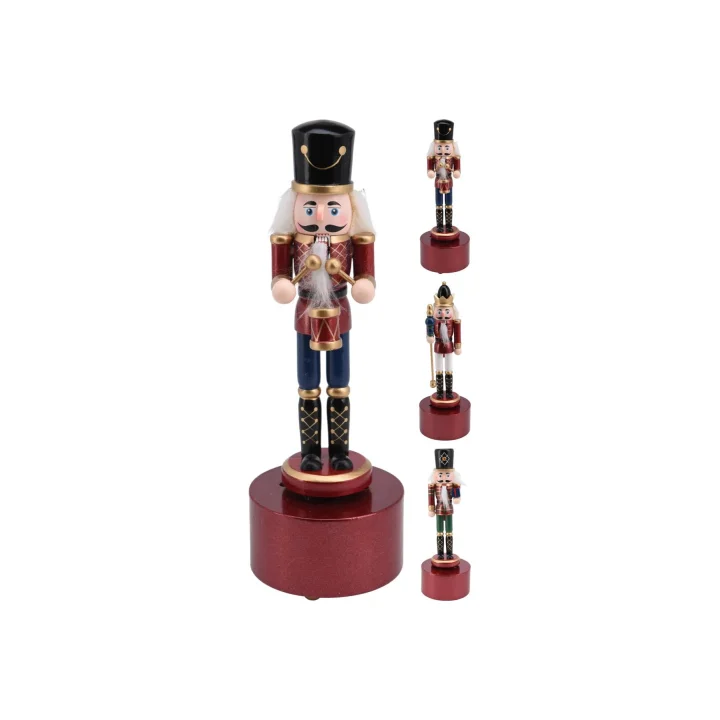 Koopman New Year Nutcracker Müzik Kutusu 22 cm