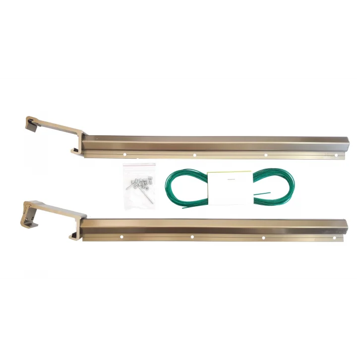 Mey İthalat® Koral Alüminyum Balkon Çamaşır Kurutma Askılığı 80x30