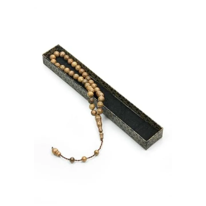 Kördiken Ağacı Küre Kesim Tesbih - 33 lü - 10 MM