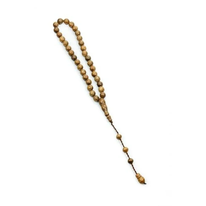 Kördiken Ağacı Küre Kesim Tesbih - 33 lü - 10 MM