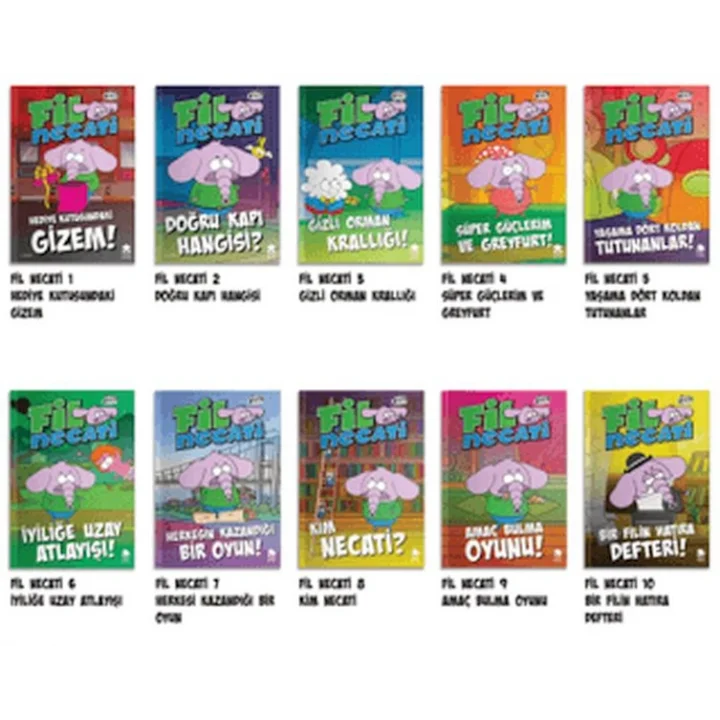 Kral Şakir Fil Necati Seti (10 Kitap)