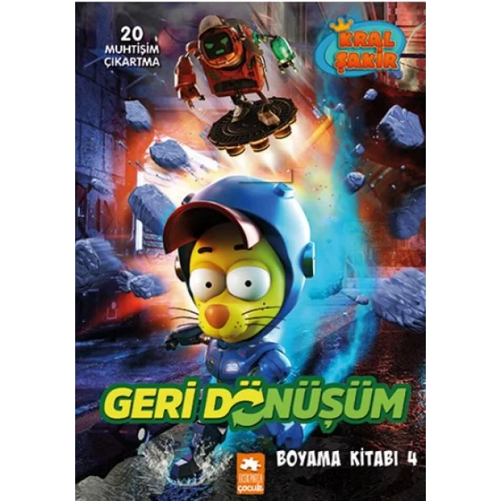 Kral Şakir Geridönüşüm Boyama Kitabı 4