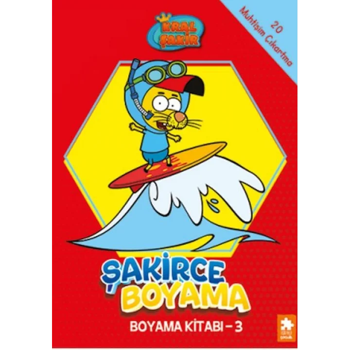 Kral Şakir Şakirce Boyama Kitabı - 3