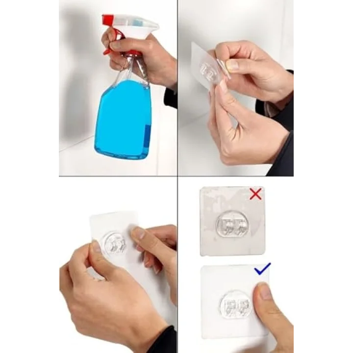 Krom 2 Katlı Yapışkanlı Banyo Köşeliği Düzenleyici Şampuanlık Duş Rafı EK-02