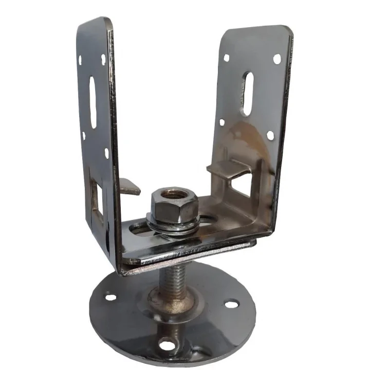 Mey İthalat® Krom Ayarlı Tablalı Pergole Ayağı