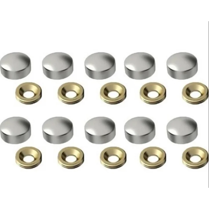 Mey İthalat® Krom Vida Tapası 16 mm 10 Adet