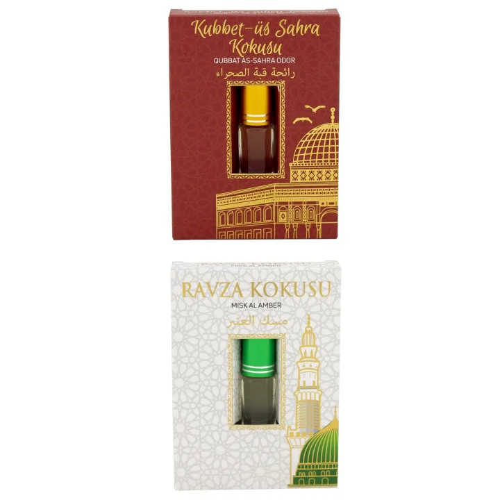 Kubetüs Sahra Kokusu Ve Medine Ravza Kokusu Alkolsüz Esans 3ml