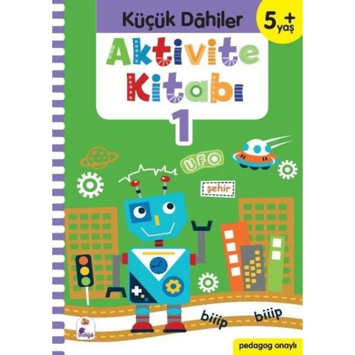 Küçük Dahiler Aktivite Kitabı 1 (5+ Yaş)