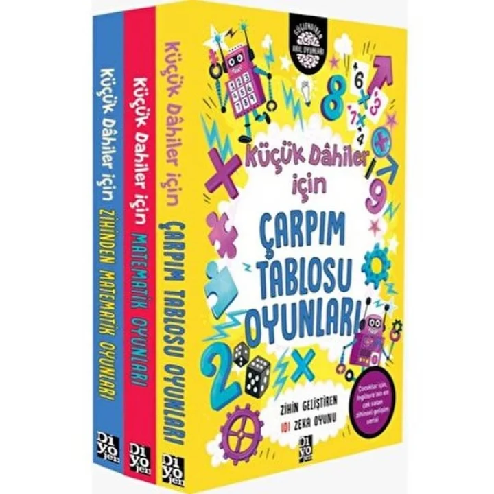 Küçük Dahiler Matematik Seti 3 Kitap
