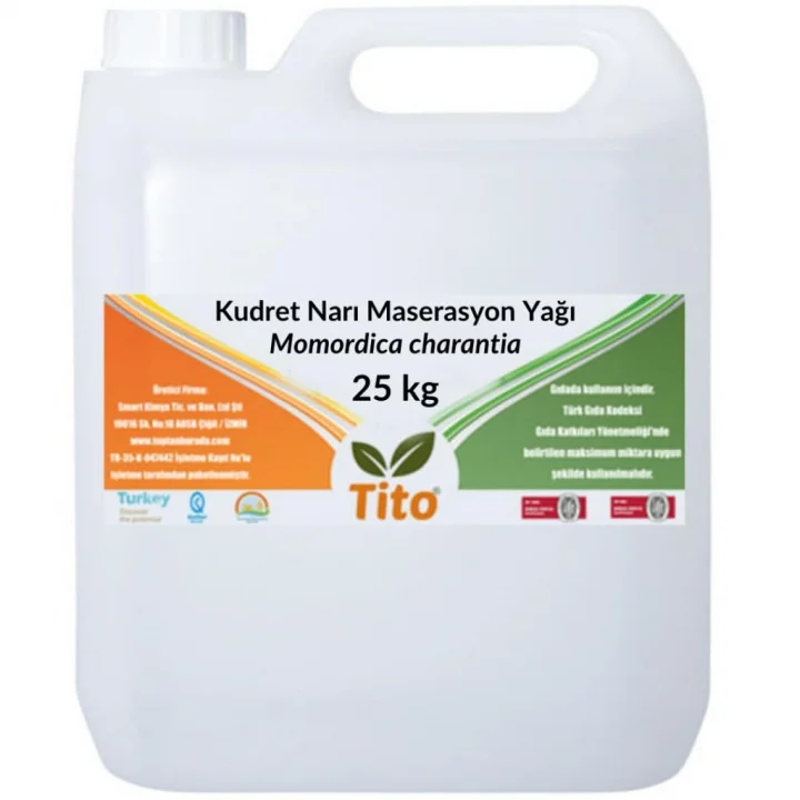 Kudret Narı Maserasyon Yağı Momordica charantia 25 kg