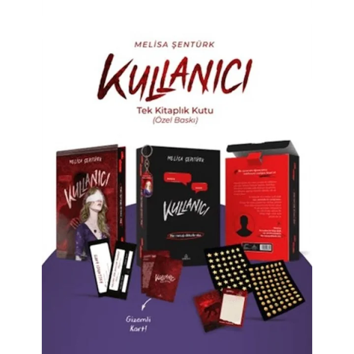 Kullanıcı – Tek Kitaplık Yan Boyamalı Kutu