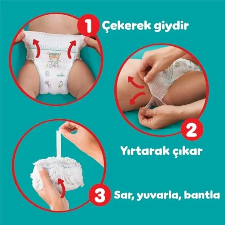 Külot Bebek Bezi 6 Numara 52li 15+ kg Fırsat Paketi