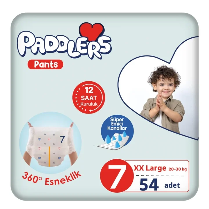Külot Bebek Bezi 7 Numara XX-Large 54 Adet (20-30 Kg) Ekstra Fırsat Paketi