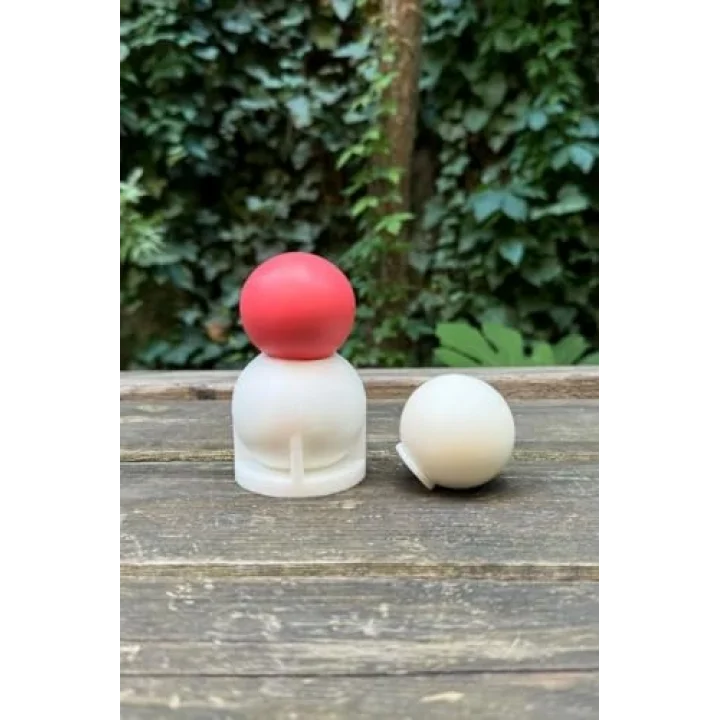 Küre 5cm Çap Silikon Mum Kalıbı