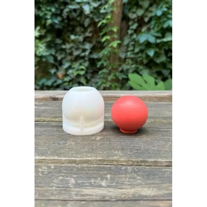 Küre 5cm Çap Silikon Mum Kalıbı
