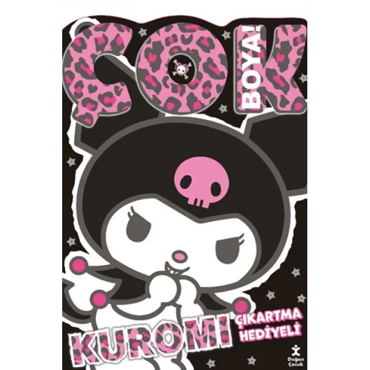 Kuromi - Çok Boya! Çıkartmalı Dev Boyama Kitabı