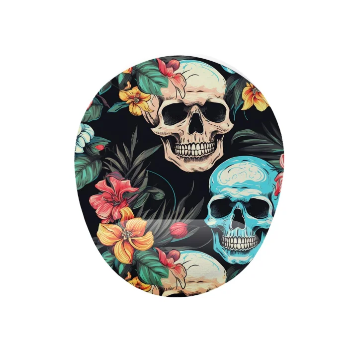Kuru Kafa Çiçek Bilek Destekli Mouse Pad