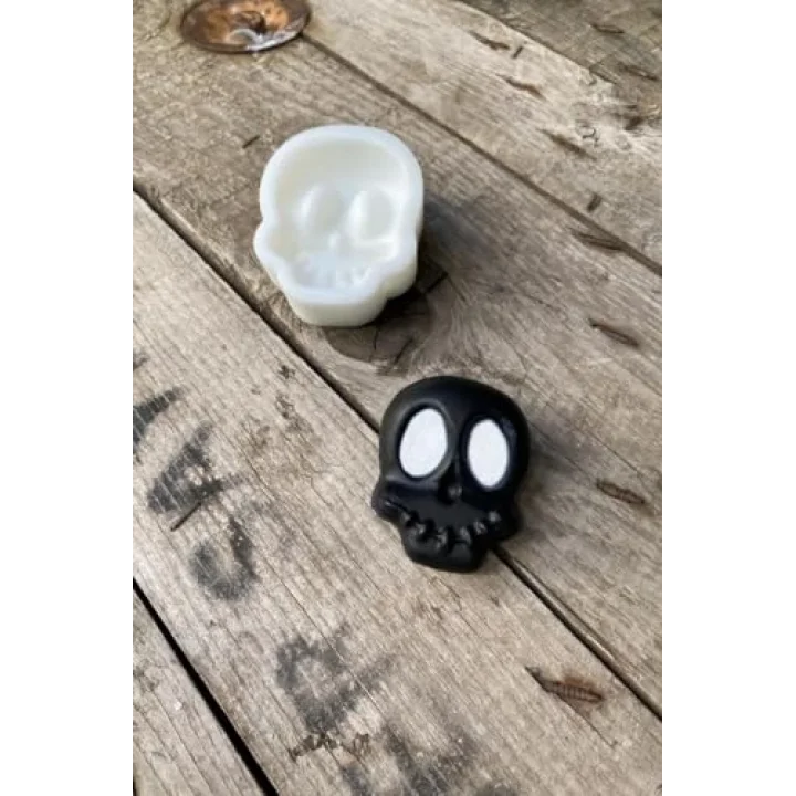 Kuru Kafa Tekli Mum Kalıbı (Silikon)
