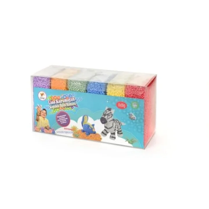 Kurumayan Köpük Hamuru 6x10 gr - Proje Hamuru