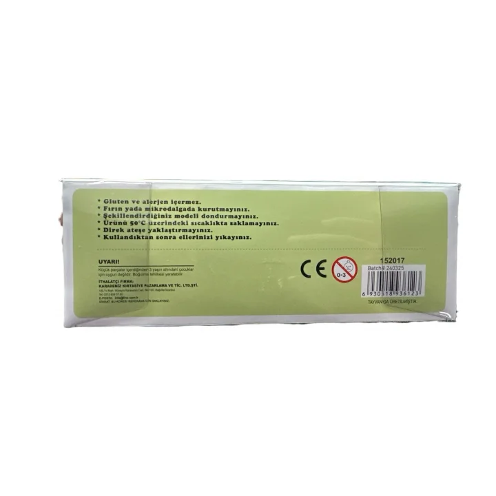 Kurumayan Köpüklü Oyun Hamuru, 10 Gr, 6Lı Pvc Kt.