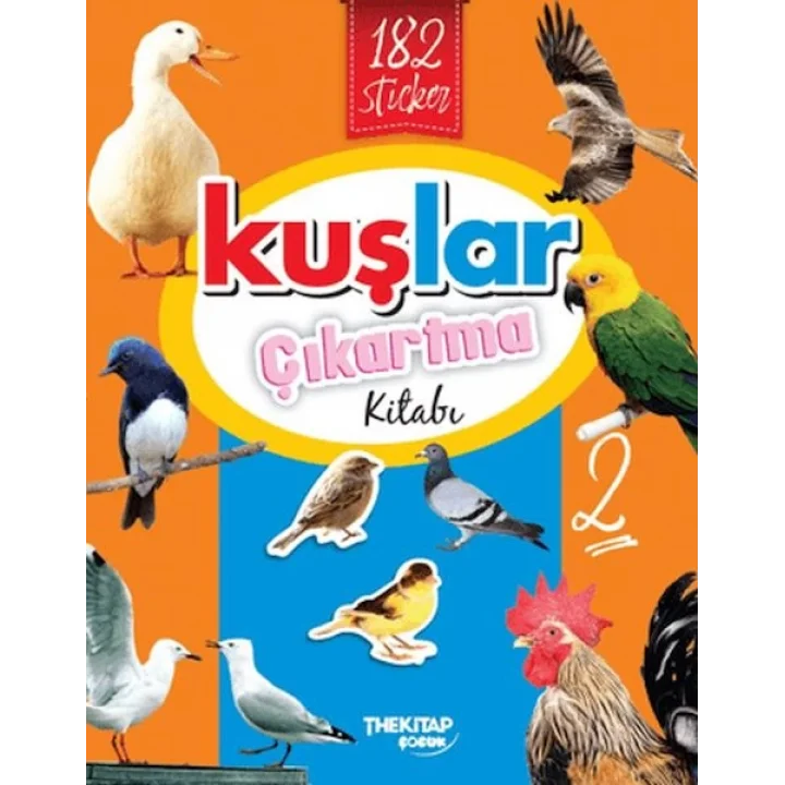 Kuşlar Çıkartma Kitabı - 2