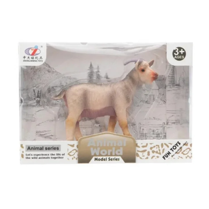 Kutulu Model Figür Hayvan Sakallı Keçi 7 cm