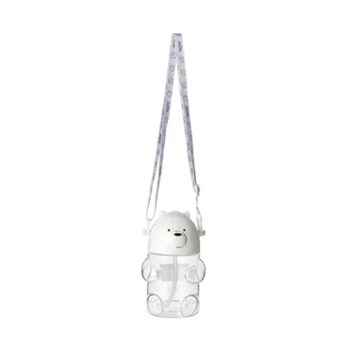 Kutup Ayısı Lisanslı Plastik Suluk (600ml) - We Bare Bears