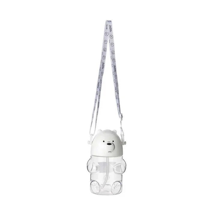 Kutup Ayısı Lisanslı Plastik Suluk (600ml) - We Bare Bears