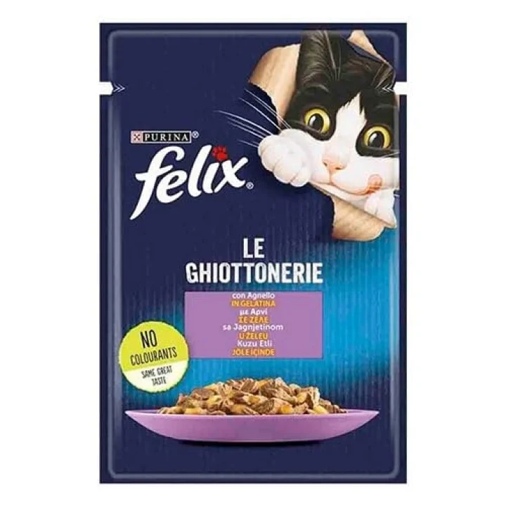 Kuzu Etli Kedi Yaş Maması 85 gr