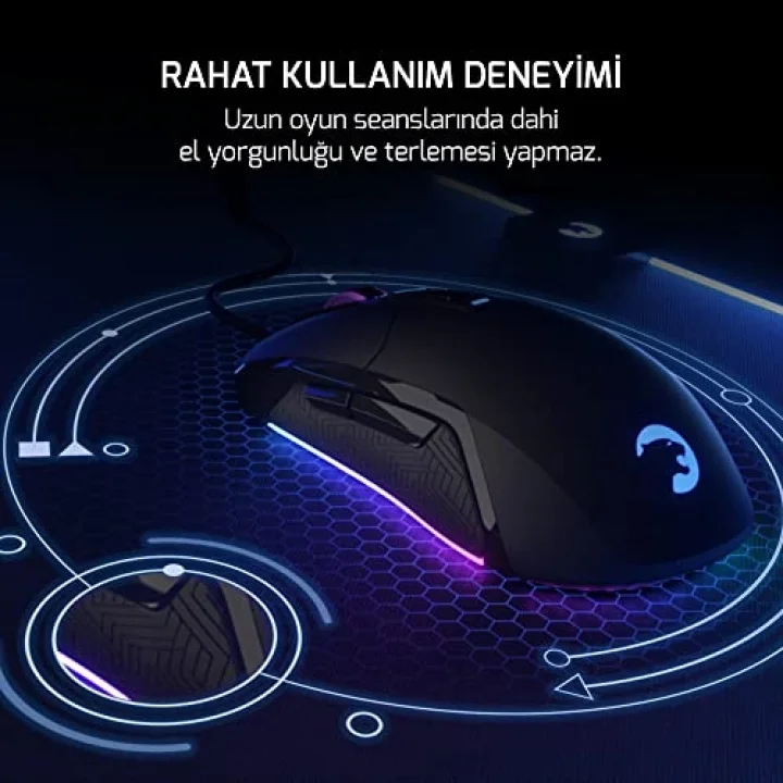Kyojin 12.800dpı 7 Tuş Rgb Optik Gaming Oyuncu Mouse